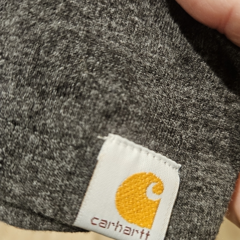 Mens Gray Carhartt Texas Cities heavyweight short sleeve T-Shirt Small NWOT - Picture 5 of 6